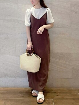 risaさん（レディース・153cm）の夏コーディネート