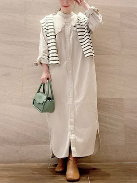 risaさん（レディース・153cm）の春コーディネート