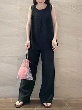 risaさん（レディース・153cm）の夏コーディネート