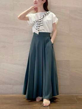 risaさん（レディース・153cm）の夏コーディネート