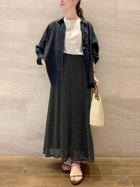 risaさん（レディース・153cm）の夏コーディネート