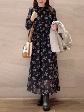 risaさん（レディース・153cm）の秋コーディネート