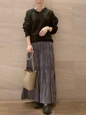 risaさん（レディース・153cm）の冬コーディネート