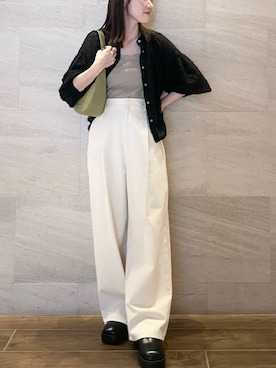 「URBAN RESEARCH ROSSO WOMEN（アーバンリサーチ　ロッソ）のアイテム」を使った、risaさん（レディース・153cm）の秋コーディネート