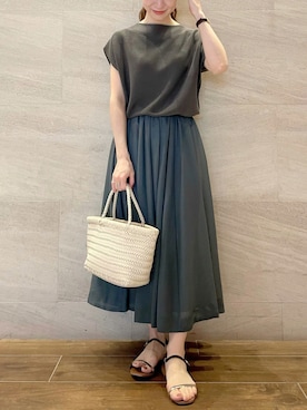 risaさん（レディース・153cm）の夏コーディネート