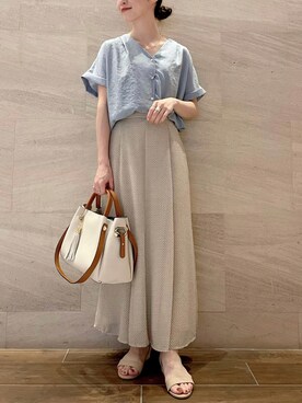 risaさん(レディース・153cm)の夏コーディネート