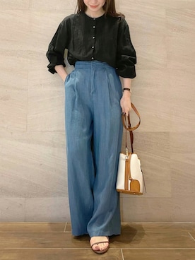 risaさん（レディース・153cm）の夏コーディネート