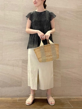 risaさん（レディース・153cm）の夏コーディネート