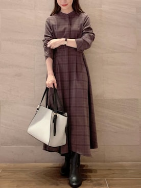 risaさん（レディース・153cm）の秋コーディネート