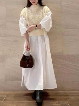 risaさん(レディース・153cm)の秋コーディネート