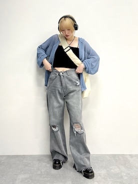 KUMiさん（レディース・159cm）の春コーディネート