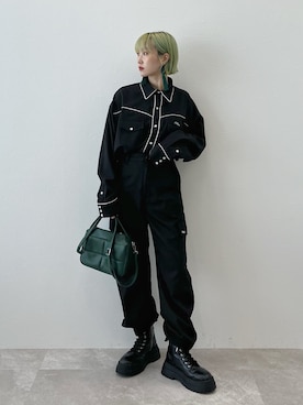 KUMiさん（レディース・159cm）の秋コーディネート