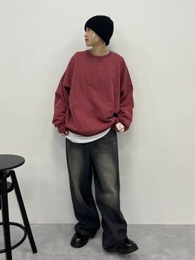 「PBLIM（ページボーイリム）のアイテム（その他シューズ）」を使った、KUMiさん（レディース・159cm）の秋コーディネート