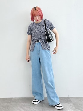 KUMiさん（レディース・159cm）の夏コーディネート