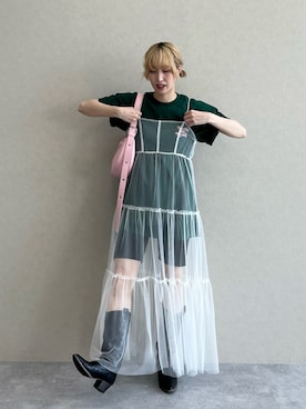 KUMiさん（レディース・159cm）の春コーディネート