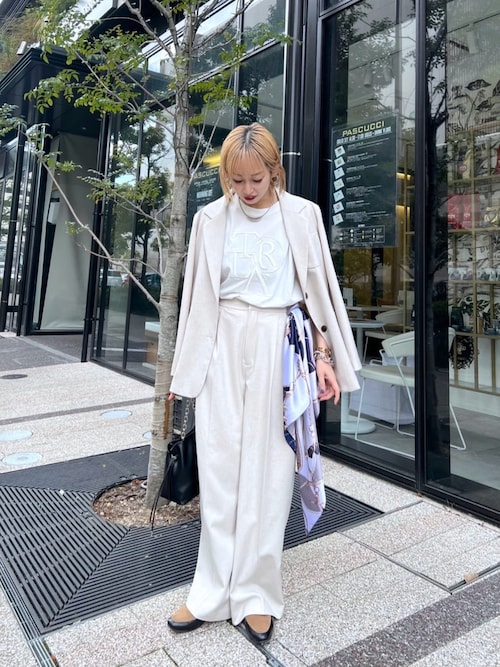 LARUTA】麻混テーラードジャケット（テーラードジャケット）｜LARUTA