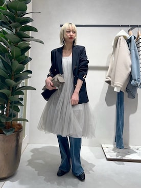 「LARUTA（ラルータ）のアイテム」を使った、MAOさん（レディース・160cm）の春コーディネート