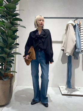 「LARUTA（ラルータ）のアイテム」を使った、MAOさん（レディース・160cm）の春コーディネート