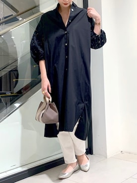 「TICCA（ティッカ）のアイテム（ワンピース/ドレス）」を使った、MAOさん（レディース・158cm）の春コーディネート