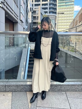 MAOさん(レディース・160cm)の春コーディネート