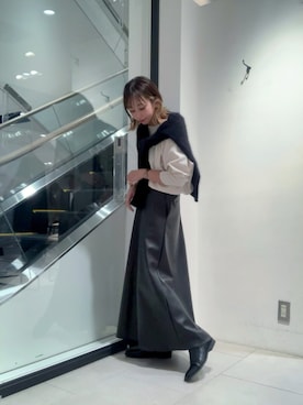 MAOさん（レディース・158cm）の冬コーディネート