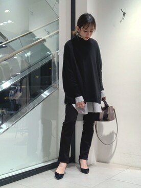 MAOさん（レディース・158cm）の冬コーディネート