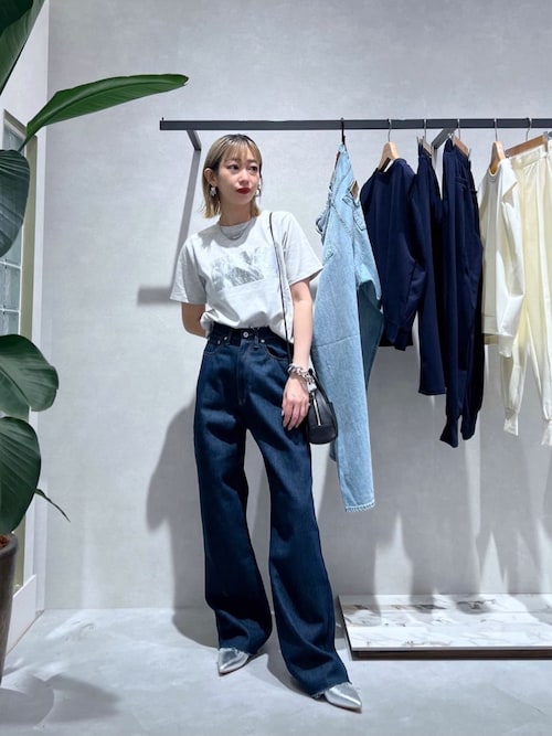 LARUTA ラルータ 長さ変えれるセルフカットデニム LARUTA（ラルータ）の「【LARUTA】長さ変えれるセルフカット