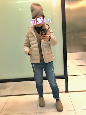 jolinwangさん(レディース・159cm)の冬コーディネート