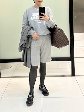 「MOUSSY（マウジー）のアイテム（ジャケット/アウター）」を使った、jolinwangさん（レディース・159cm）の秋コーディネート