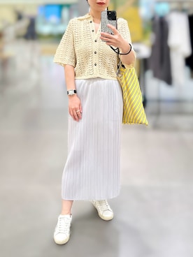 「TODAYFUL（トゥデイフル）のアイテム」を使った、jolinwangさん（レディース・159cm）の夏コーディネート