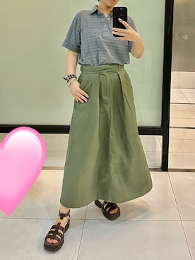 jolinwangさん（レディース・159cm）の夏コーディネート