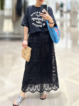 「JOURNAL STANDARD LUXE（ジャーナルスタンダード　ラックス）のアイテム」を使った、jolinwangさん（レディース・159cm）の夏コーディネート
