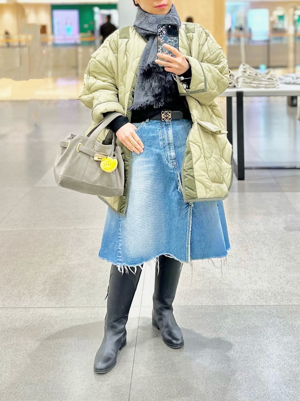 MADISON BLUE デニムスカート　ロンハーマン　ドゥーズィエム　VERY MADISON BLUE デニムスカート ロンハーマン ドゥーズィエム VERY