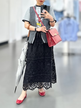 「Repetto（レペット）のアイテム」を使った、jolinwangさん（レディース・159cm）の夏コーディネート