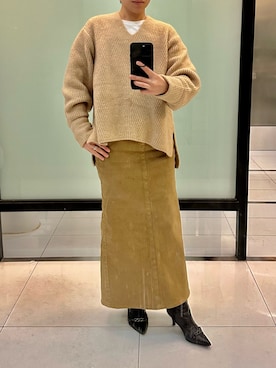 jolinwangさん(レディース・159cm)の冬コーディネート