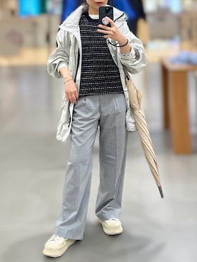 「Chaos（カオス）のアイテム」を使った、jolinwangさん（レディース・159cm）の春コーディネート