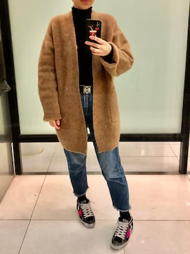 jolinwangさん(レディース・159cm)の冬コーディネート