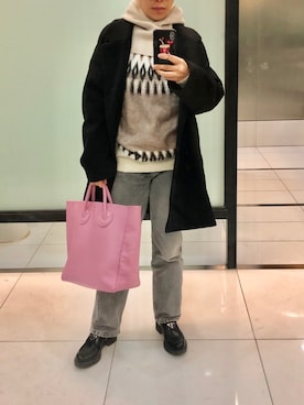 jolinwangさん（レディース・159cm）の冬コーディネート