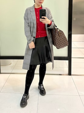 「MOUSSY（マウジー）のアイテム（ジャケット/アウター）」を使った、jolinwangさん（レディース・159cm）の秋コーディネート