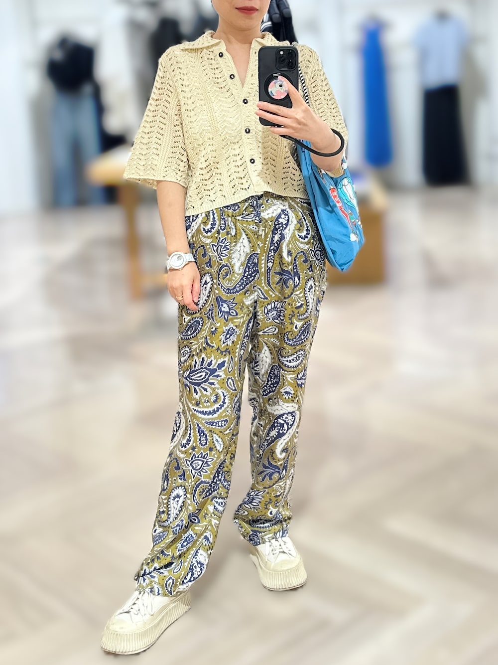 TODAYFUL（トゥデイフル）の「Lace Knit Shirts（シャツ/ブラウス
