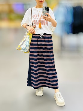 「JIL SANDER（ジルサンダー）のアイテム」を使った、jolinwangさん（レディース・159cm）の夏コーディネート