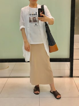 jolinwangさん（レディース・159cm）の夏コーディネート