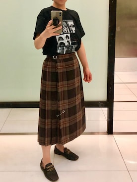 「ISABEL MARANT（イザベルマラン）のアイテム（サンダル）」を使った、jolinwangさん（レディース・159cm）の秋コーディネート