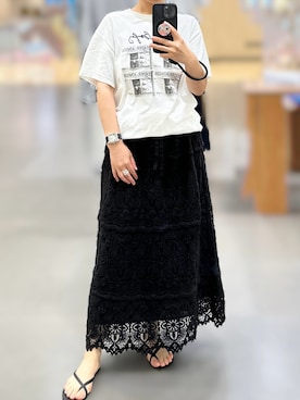 「JOURNAL STANDARD LUXE（ジャーナルスタンダード　ラックス）のアイテム」を使った、jolinwangさん（レディース・159cm）の夏コーディネート