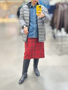 「GUCCI（グッチ）のアイテム」を使った、jolinwangさん（レディース・159cm）の冬コーディネート