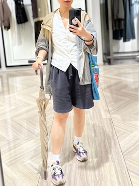 「L’Appartement（アパルトモン）のアイテム（ベスト、ホワイト系）」を使った、jolinwangさん（レディース・159cm）の夏コーディネート
