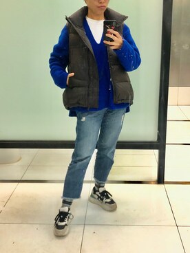jolinwangさん(レディース・159cm)の冬コーディネート