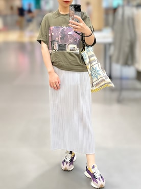 ISSEY MIYAKE イッセイミヤケ スカート グレー系 スカート BASICS – isseymiyake.com