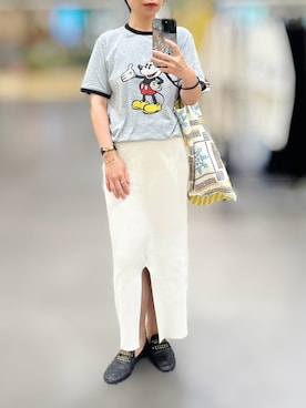 「HERMES（エルメス）のアイテム」を使った、jolinwangさん（レディース・159cm）の夏コーディネート
