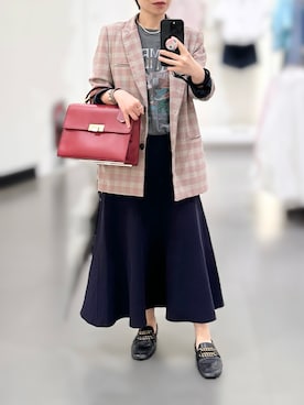 jolinwangさん（レディース・159cm）の春コーディネート